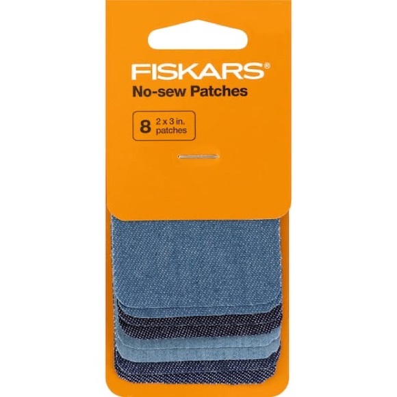 Fiskars Other - Fiskars No-Sew Patches in Blue